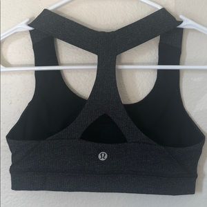 Dark gray Lululemon bra